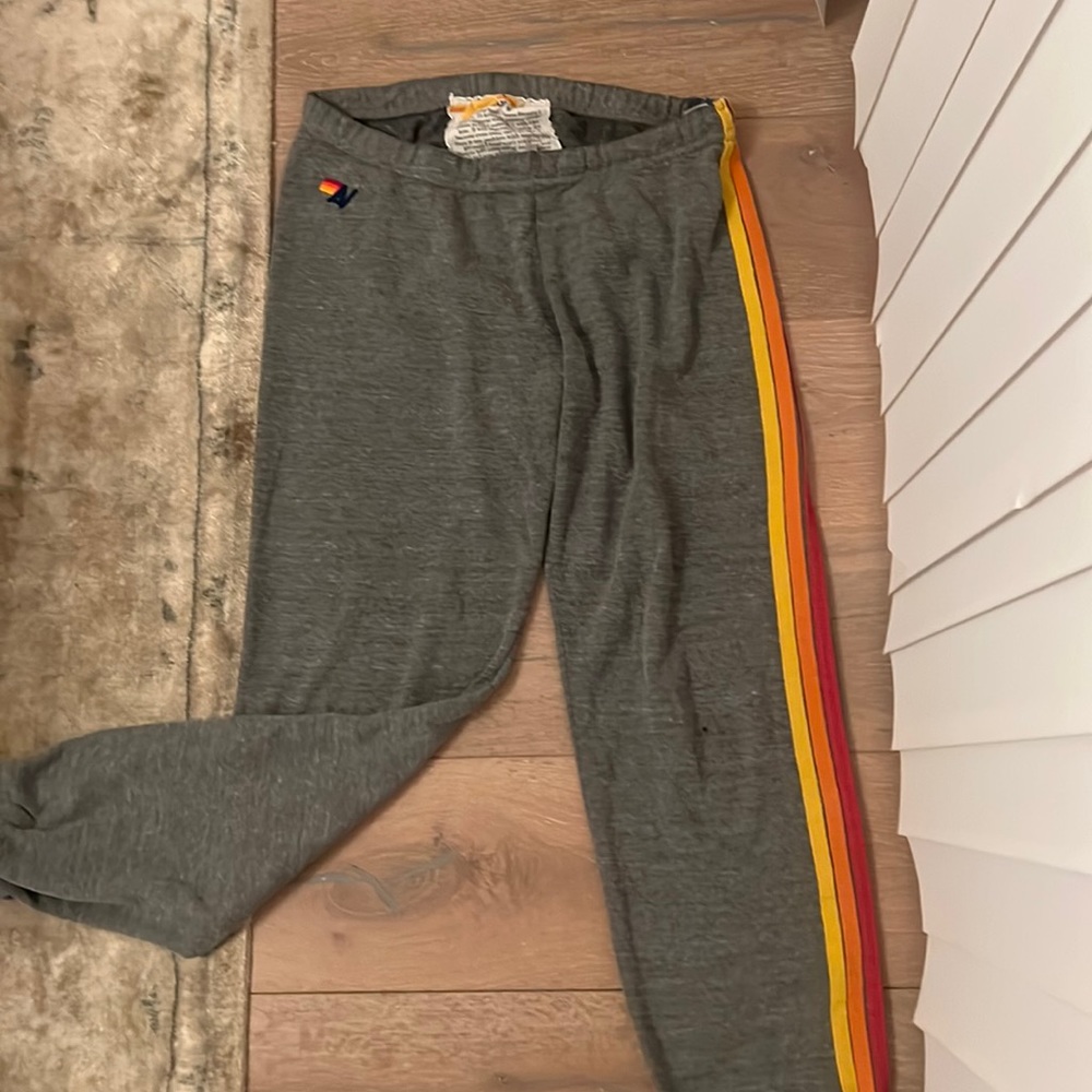 Aviator nation grey sweat pants. Large , fit like a medium